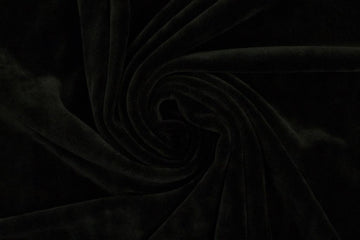 Nicky Samt Stretch "Kelz", Nicki, Swafing, uni, schwarz, 0,5 m